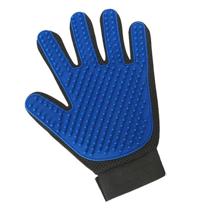 Pet Grooming Glove –Gentle Deshedding & Massage Tool