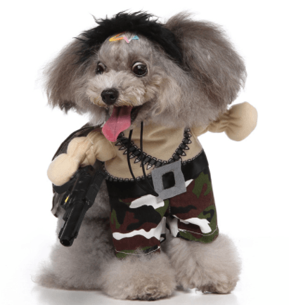 Funny Pet Costume Set Adorable Dress-Up Outfit for Dogs-1