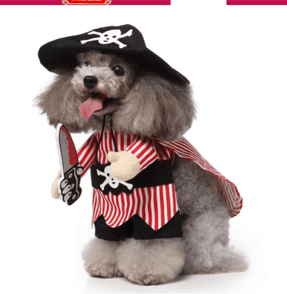 Funny Pet Costume Set Adorable Dress-Up Outfit for Dogs-2