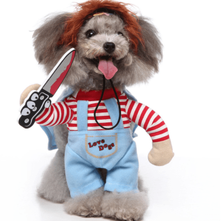 Funny Pet Costume Set Adorable Dress-Up Outfit for Dogs-6